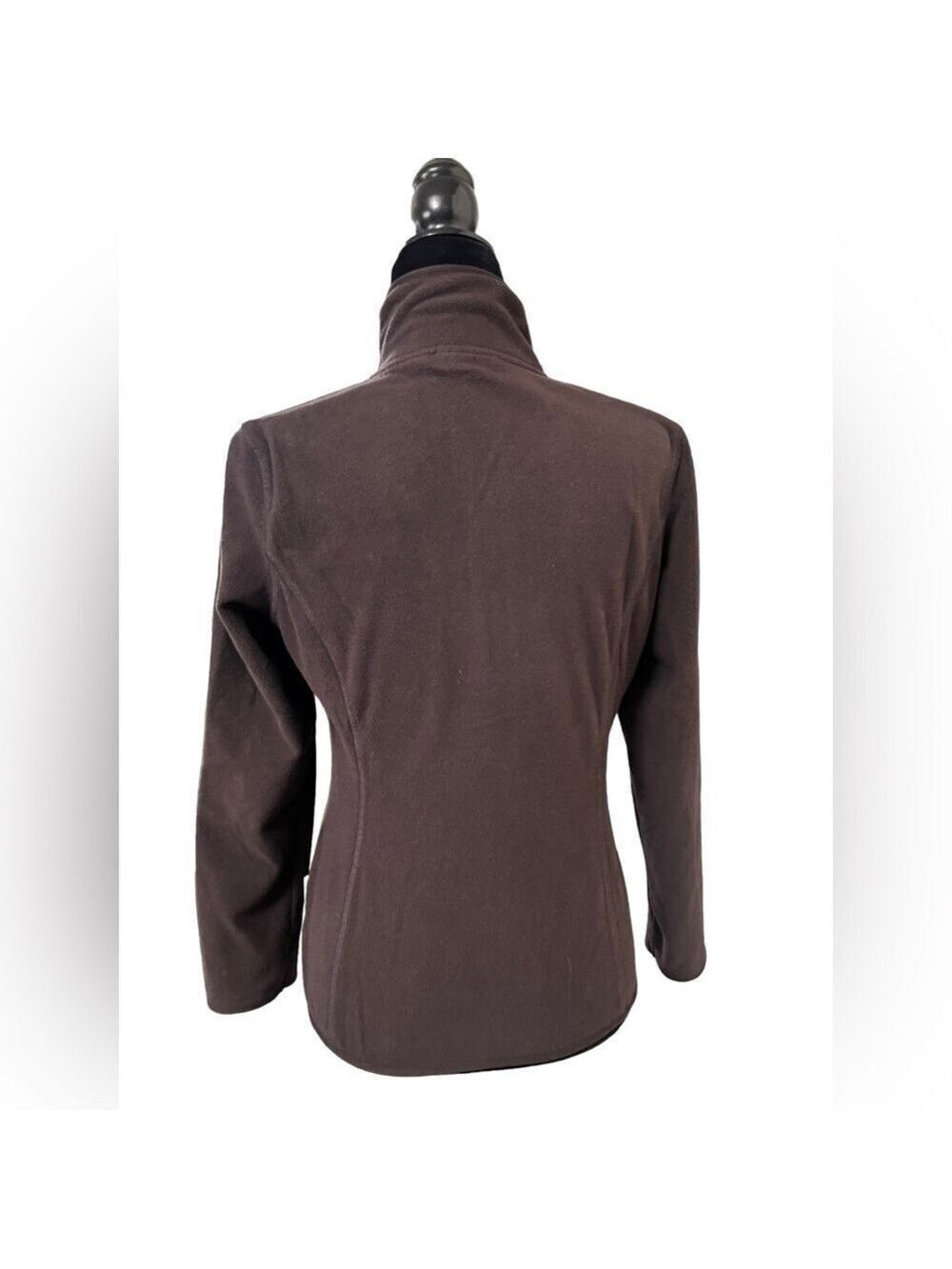 Mexx Full Zip Maroon Fleece Jacket - Picture 2 of 6